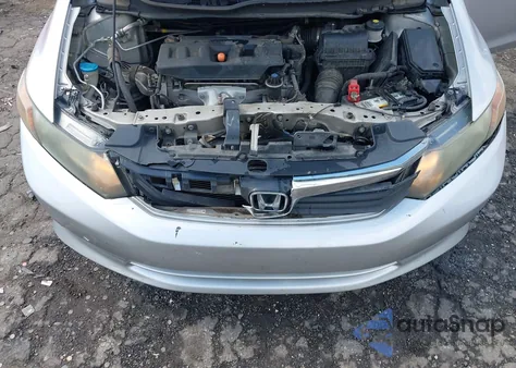 2012 Honda Civic Lx from USA, damaged, VIN 19XFB2F55CE095377